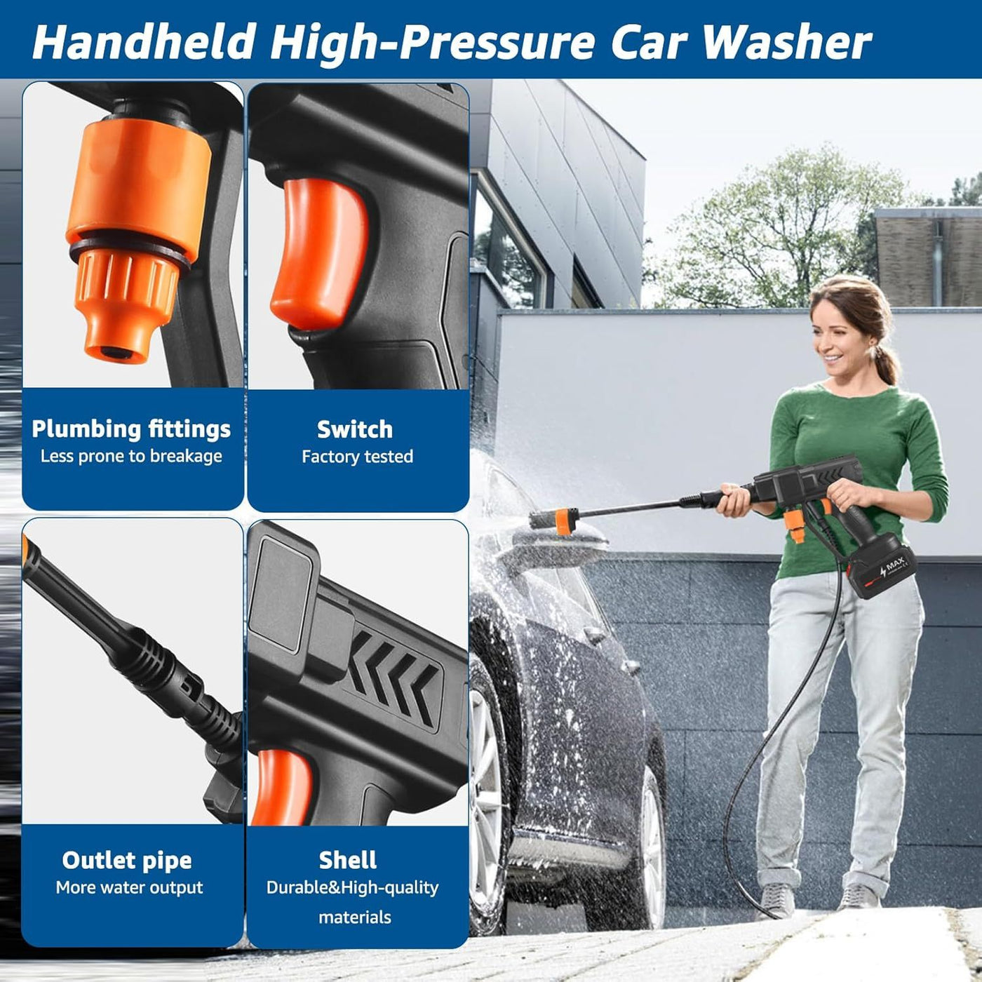 Premium Quality High Pressure Water Gun